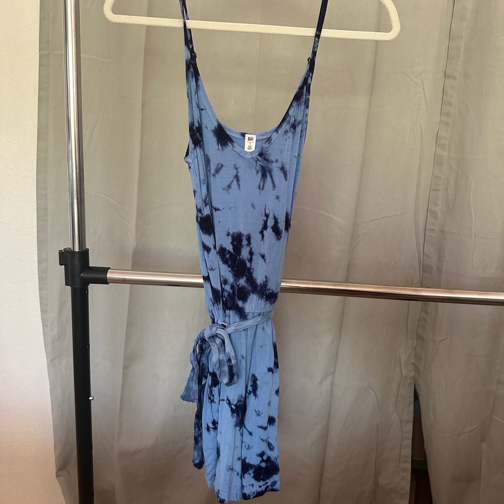 BP Nordstrom Blue Tie Dye Swimsuit Cover Up